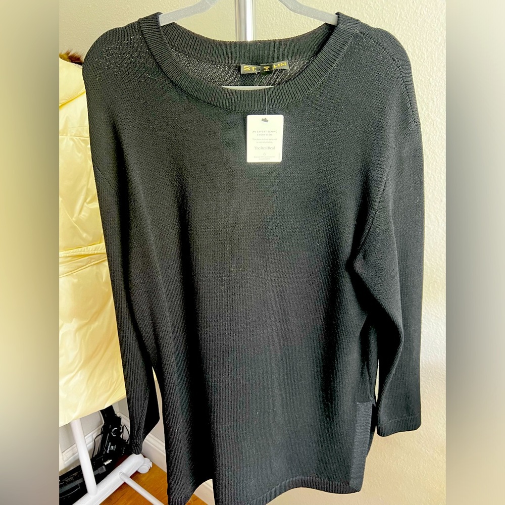 NWT St. John knit long sleeve dress - with TRR tags
